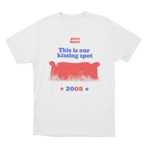 Our Kissing Spot T Shirt White