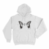 Paramore Butterfly Unisex Hoodie White