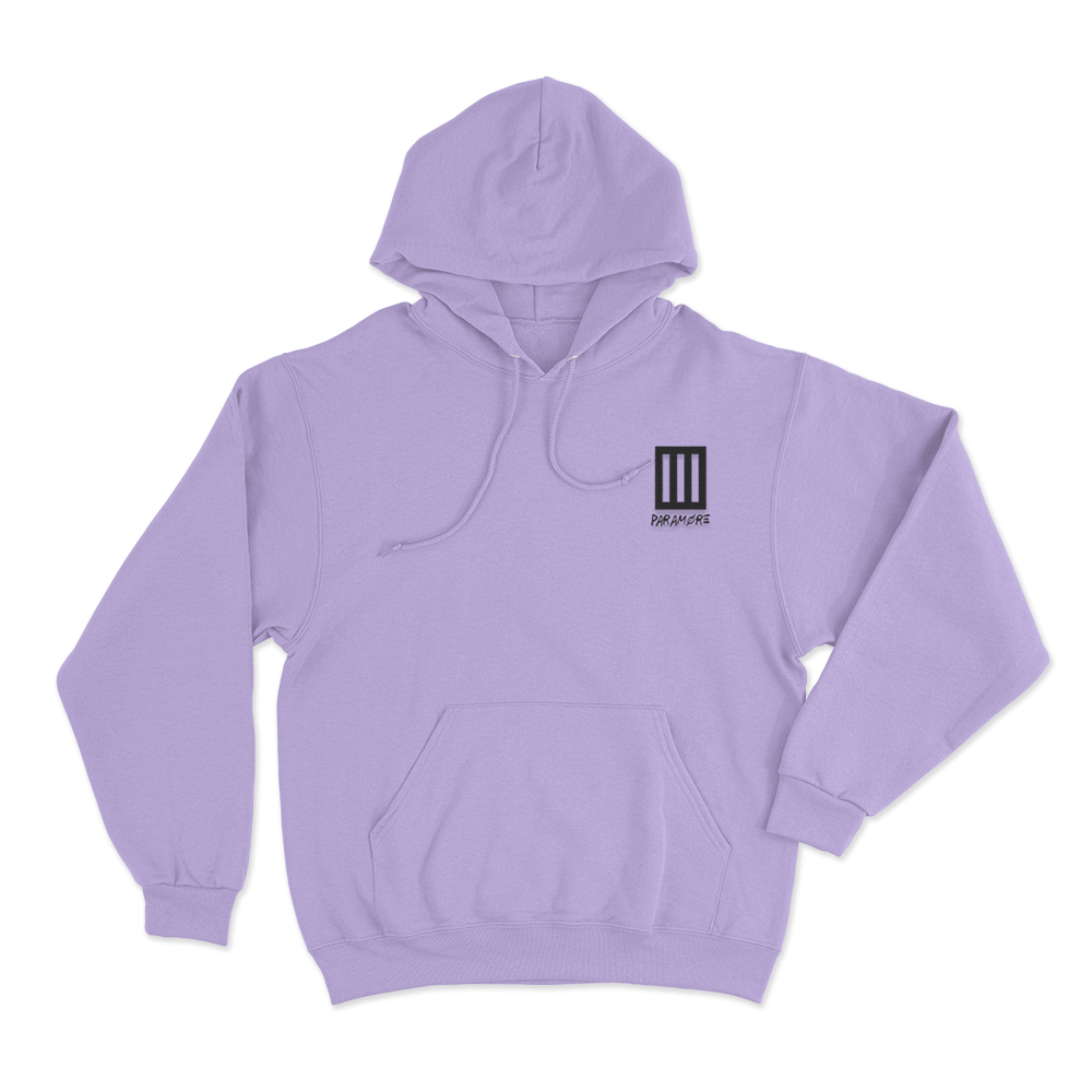 Paramore Classic Logo Unisex Hoodie Purple Paramore Classic Logo Unisex Hoodie Purple