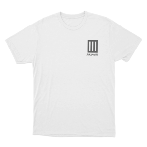 Paramore Classic Logo Unisex T Shirt White