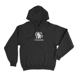 Paramore Head Logo Unisex Hoodie Black