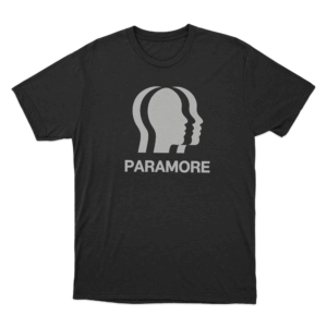 Paramore Head Logo Unisex T Shirt Black