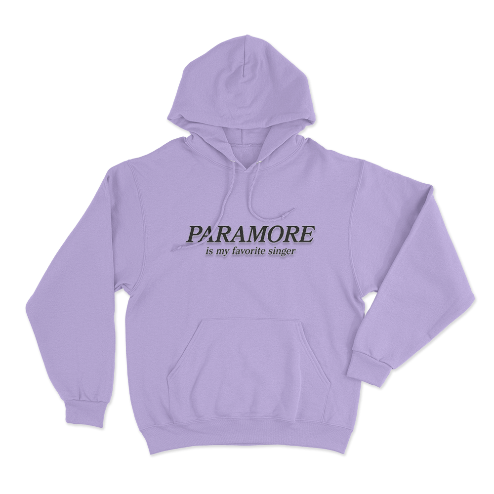 Paramore Is My Favorite Singer Unisex Hoodie Purple Paramore Is My Favorite Singer Unisex Hoodie Purple