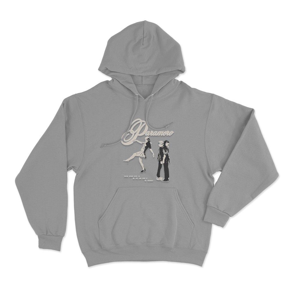 Paramore Keep It To Yourself Unisex Hoodie Grey Paramore Keep It To Yourself Unisex Hoodie Grey