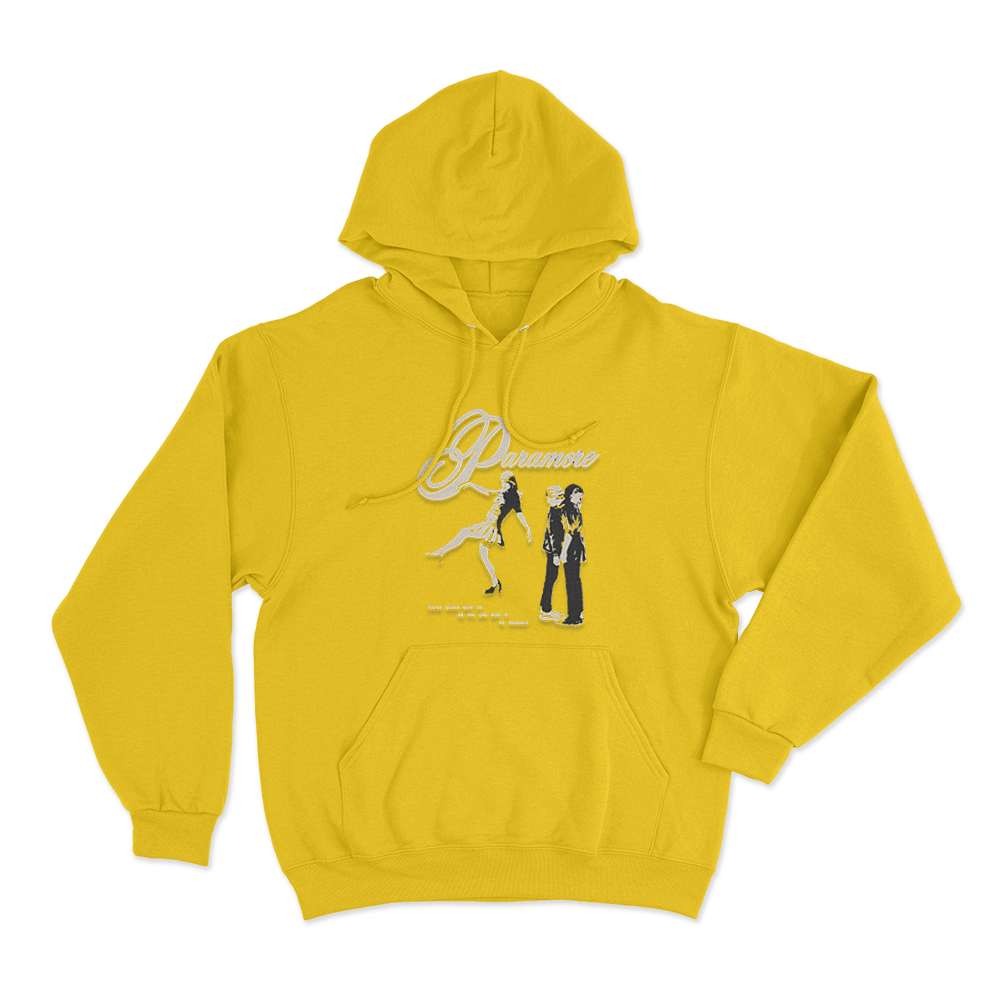 Paramore Keep It To Yourself Unisex Hoodie Yellow Paramore Keep It To Yourself Unisex Hoodie Yellow