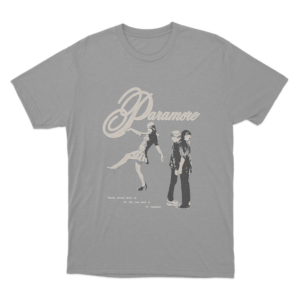 Paramore Keep It To Yourself Unisex T Shirt Grey Paramore Keep It To Yourself Unisex T Shirt Grey