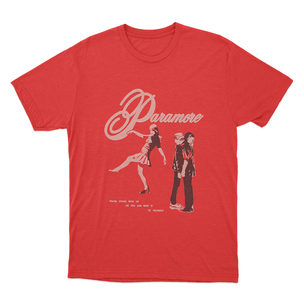 Paramore Keep It To Yourself Unisex T Shirt Red Paramore Keep It To Yourself Unisex T Shirt Red